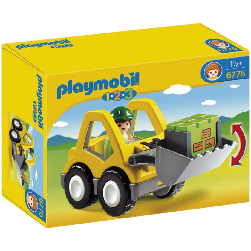 Playmobil 1-2-3 Radlader #6775